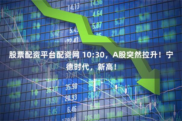 股票配资平台配资网 10:30，A股突然拉升！宁德时代，新高！